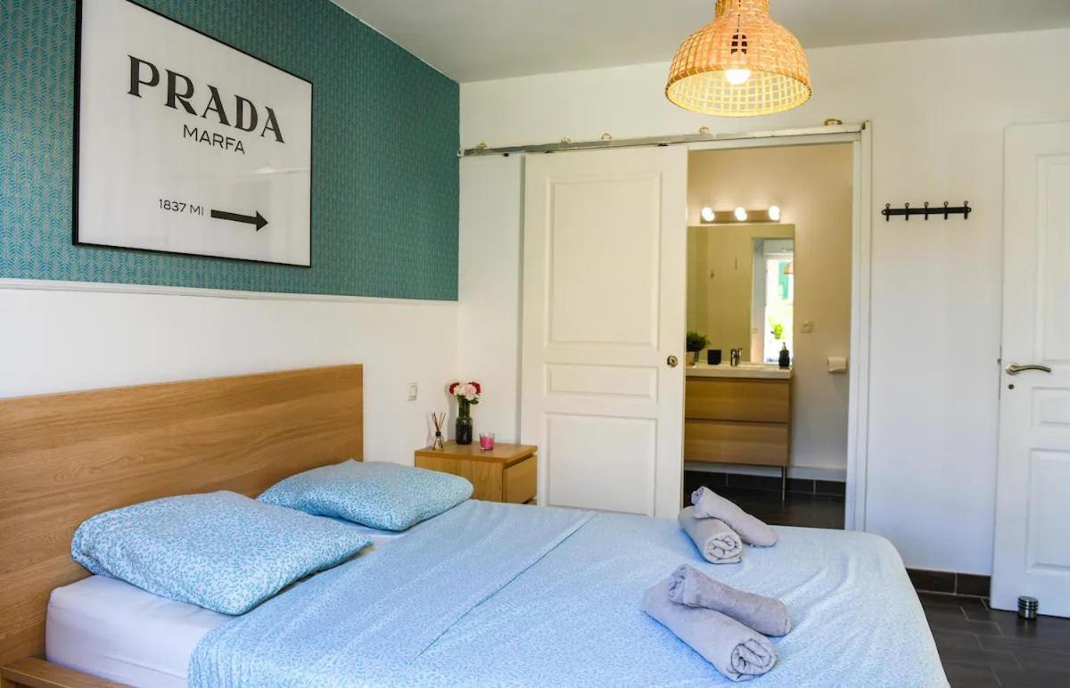 Superbe Appartement Avec Terrasse, Piscine & Parking Prive A Marseille Eksteriør billede